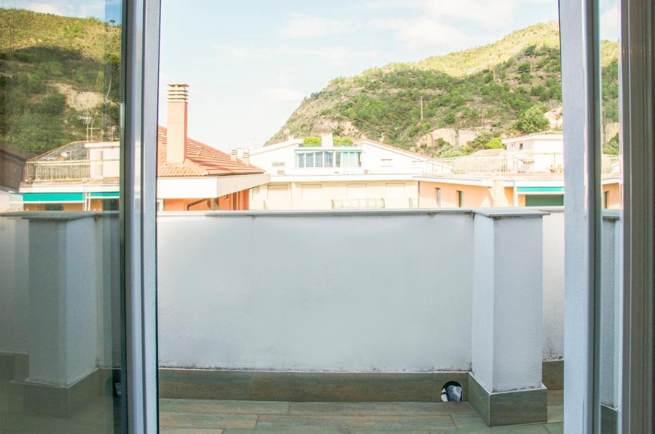 东塞斯特里009 - Attico Sant'Anna Vista Mare 150M Dalla Spiaggia Con Terrazza Privata公寓 外观 照片