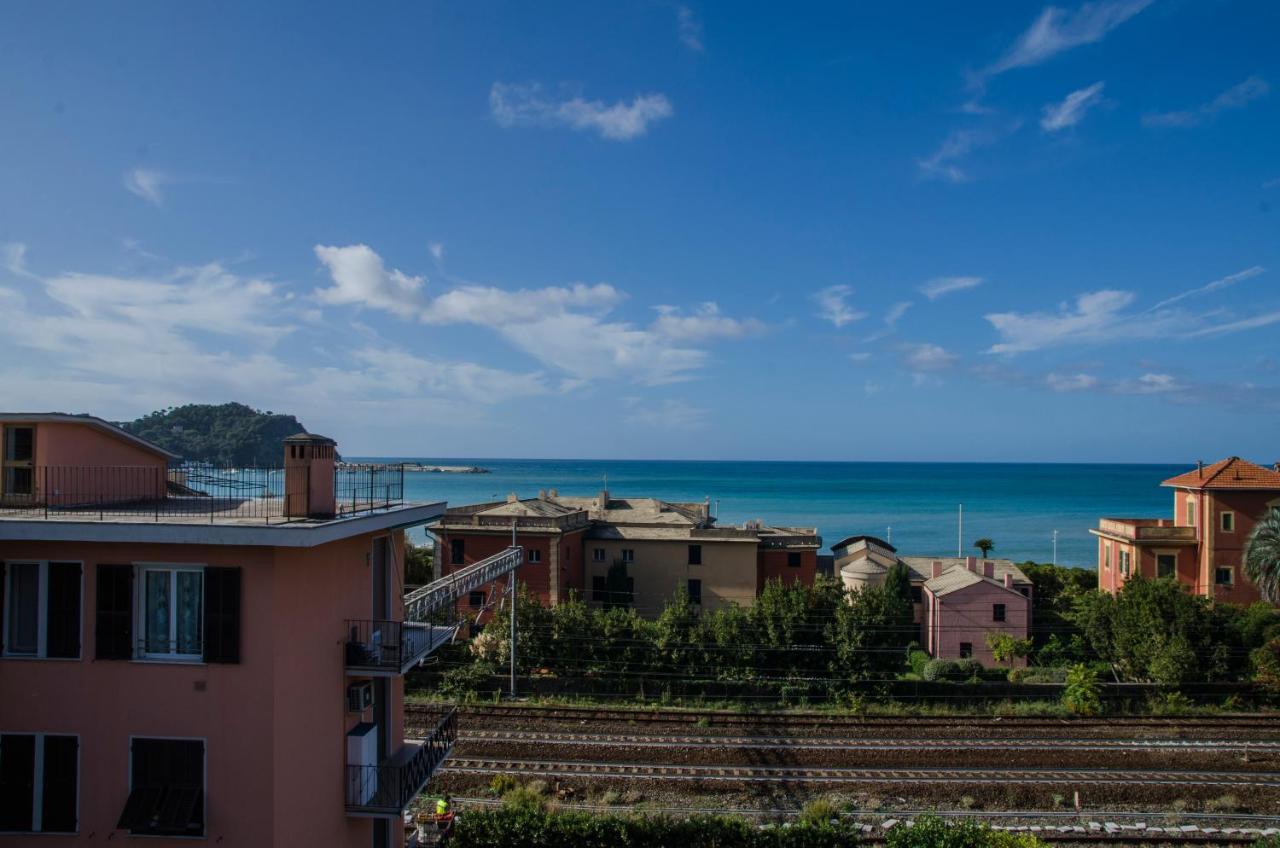 东塞斯特里009 - Attico Sant'Anna Vista Mare 150M Dalla Spiaggia Con Terrazza Privata公寓 外观 照片